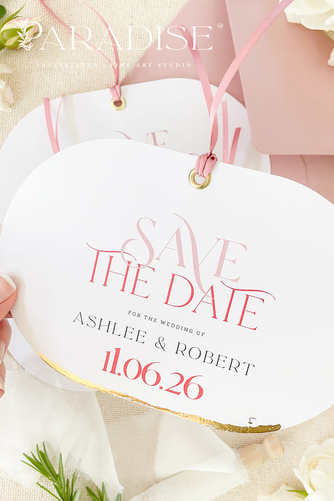 Valentina Double Arch Save the Date Cards