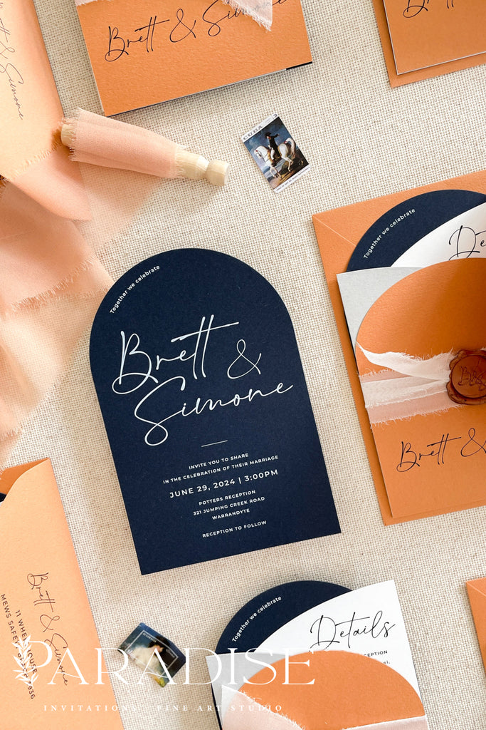 Jupiter Arch Wedding Invitation Sets