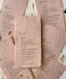 These embossed handmade wedding menus are a striking fusion of texture, color, and craftsmanship - designed to make a refined statement at your celebration. Crafted from luxurious cotton rag paper and tinted in a soft, romantic blush hue, each menu features an intricate embossed botanical design that adds depth and dimension. 