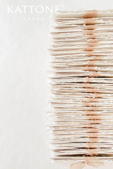 Lulee Handmade Paper Wedding Invitation Suite