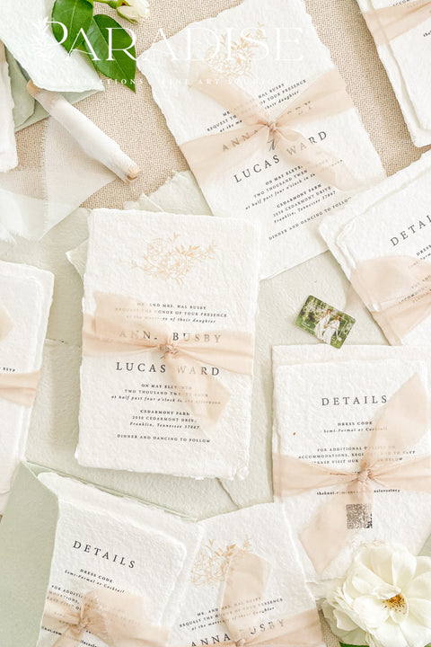 Announce your love story in timeless style with our handmade floral wedding invitations, designed to capture the romance and beauty of blooming flowers. Each invitation is handcrafted with care, featuring a delicate floral design inspired by nature’s elegance - perfect for modern, rustic, garden, or boho wedding themes. 