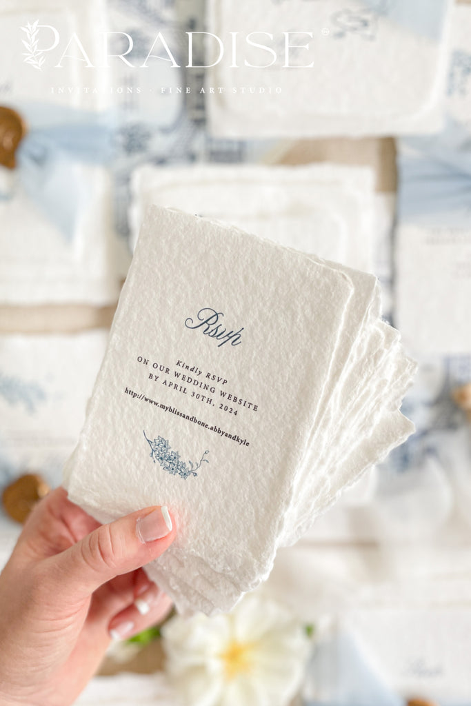 Arleth Handmade Paper Wedding Invitation Sets