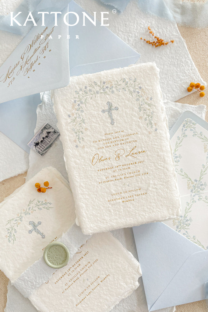 Lorah Handmade Christian Invitations