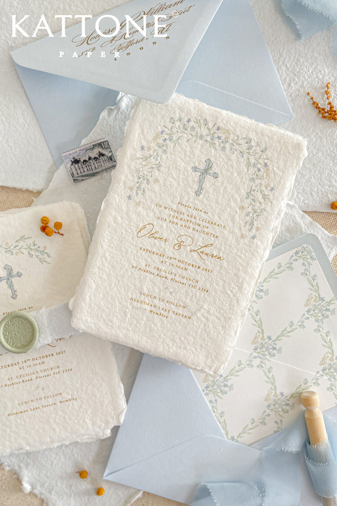 Lorah Handmade Christian Invitations