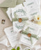 Celebrate your love surrounded by nature’s beauty with our handmade greenery wedding invitations, a perfect blend of botanical artistry and timeless craftsmanship. Each invitation is handcrafted with care and adorned with elegant watercolor leaves, lush greenery, and delicate floral accents -evoking the freshness and serenity of a garden in bloom. Perfect for botanical, garden, rustic, or modern minimalist weddings.