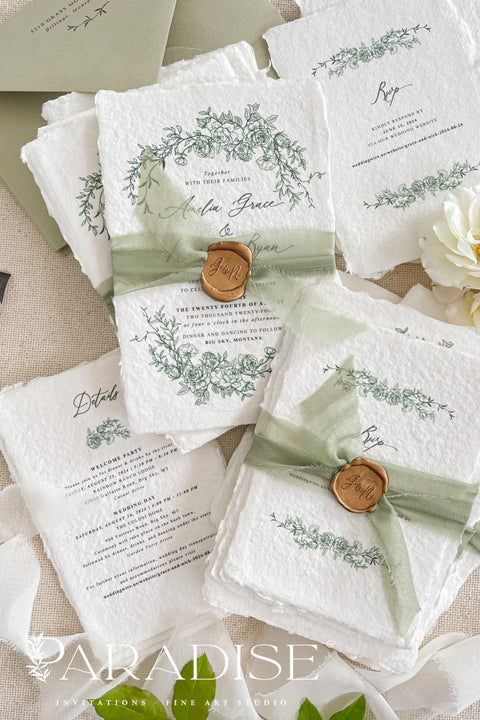 Celebrate your love surrounded by nature’s beauty with our handmade greenery wedding invitations, a perfect blend of botanical artistry and timeless craftsmanship. Each invitation is handcrafted with care and adorned with elegant watercolor leaves, lush greenery, and delicate floral accents -evoking the freshness and serenity of a garden in bloom. Perfect for botanical, garden, rustic, or modern minimalist weddings.