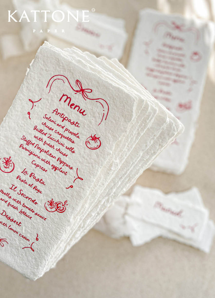 Brynn Whimsical Wedding Stationery, Wedding Menus