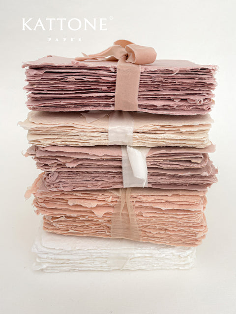 Smoky Rose Handmade paper