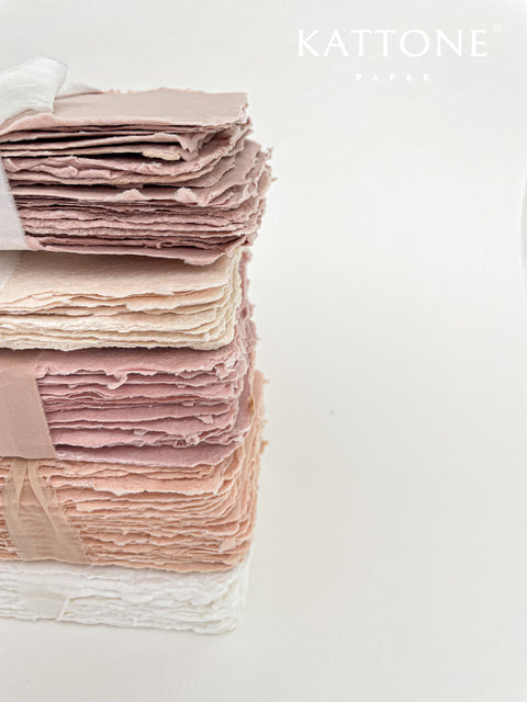 Hazelnut Handmade paper