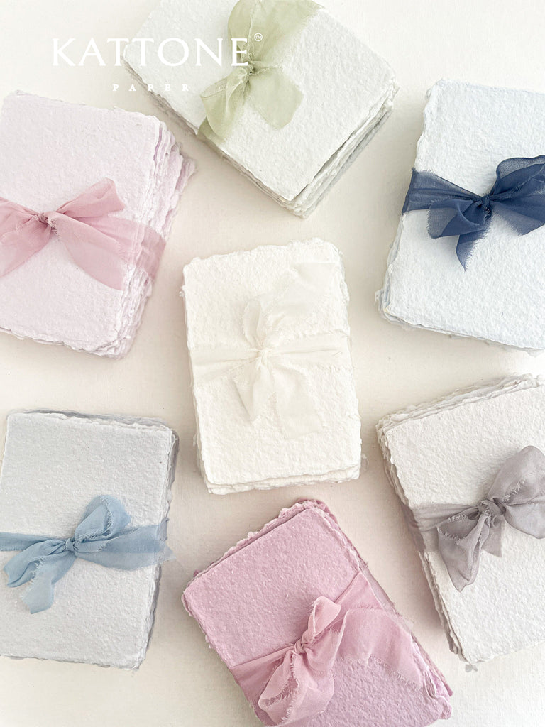 Pale Aqua Handmade paper
