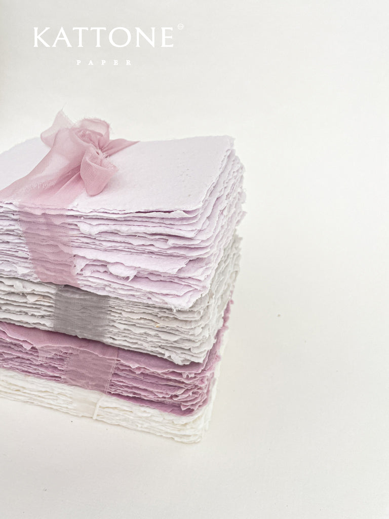 Purple Handmade paper