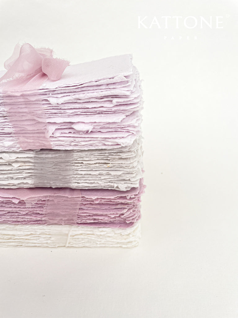 Purple Handmade paper