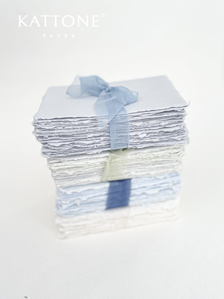 Frost Blue Handmade paper