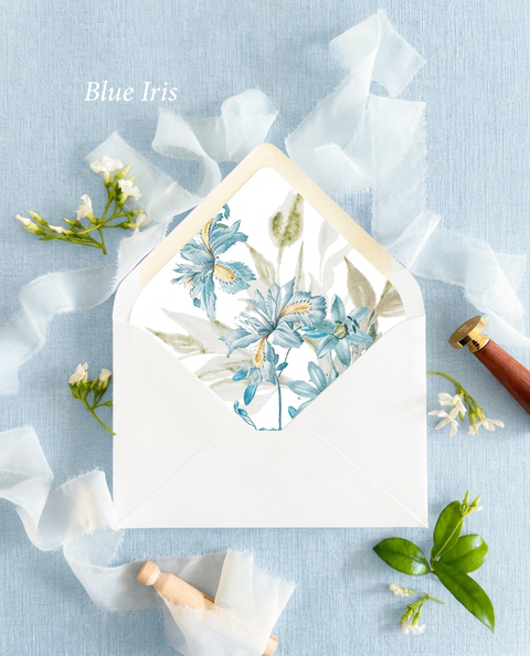 Envelope Liners Watercolor Patterns