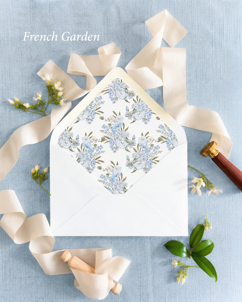 Envelope Liners Watercolor Patterns