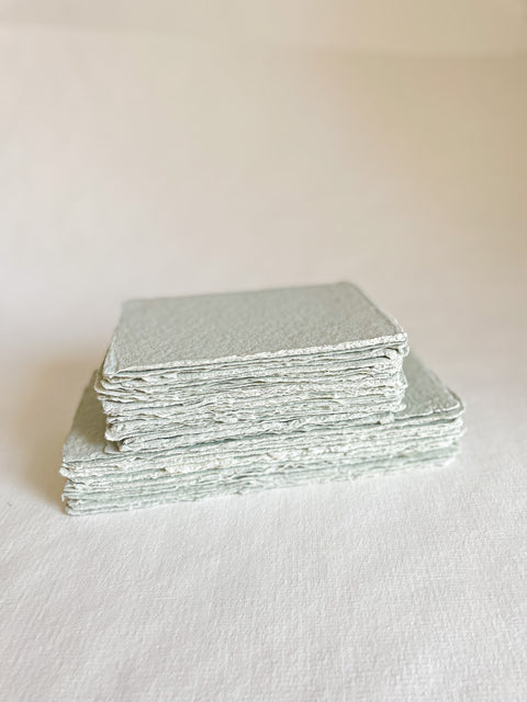Succulent Green Handmade paper