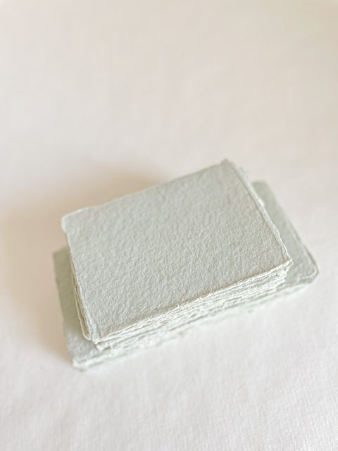 Succulent Green Handmade paper