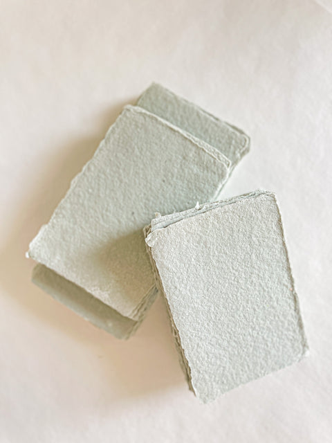 Succulent Green Handmade paper