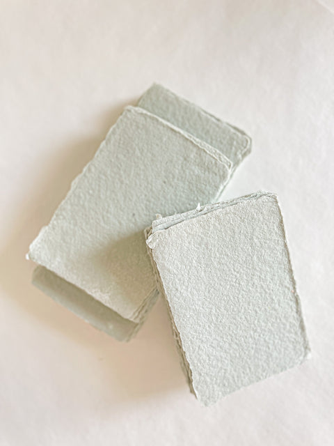 Succulent Green Handmade paper