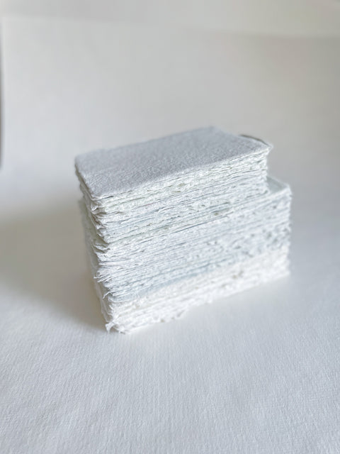 Pale Aqua Handmade paper