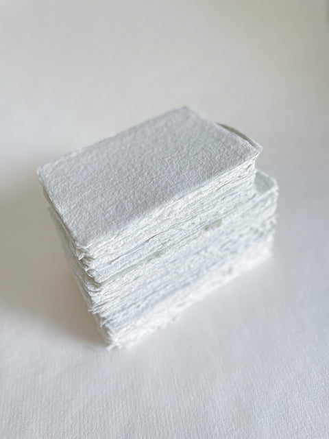 Pale Aqua Handmade paper