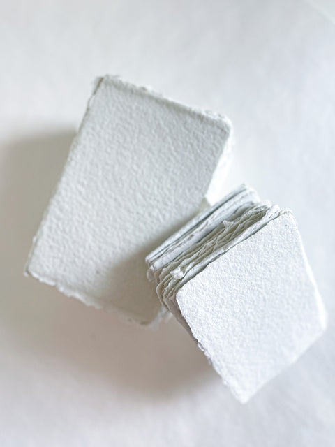 Pale Aqua Handmade paper