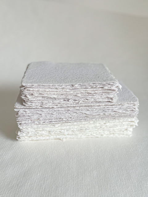 Quiet Cool Grey Handmade paper