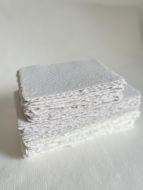 Quiet Cool Grey Handmade paper
