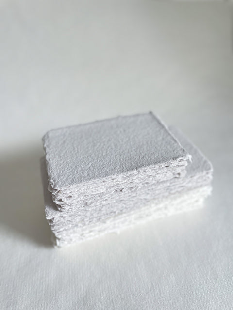 Quiet Cool Grey Handmade paper
