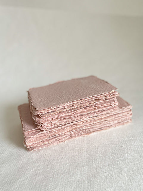 Smoky Rose Handmade paper