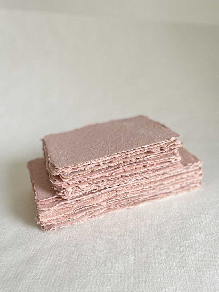 Smoky Rose Handmade paper