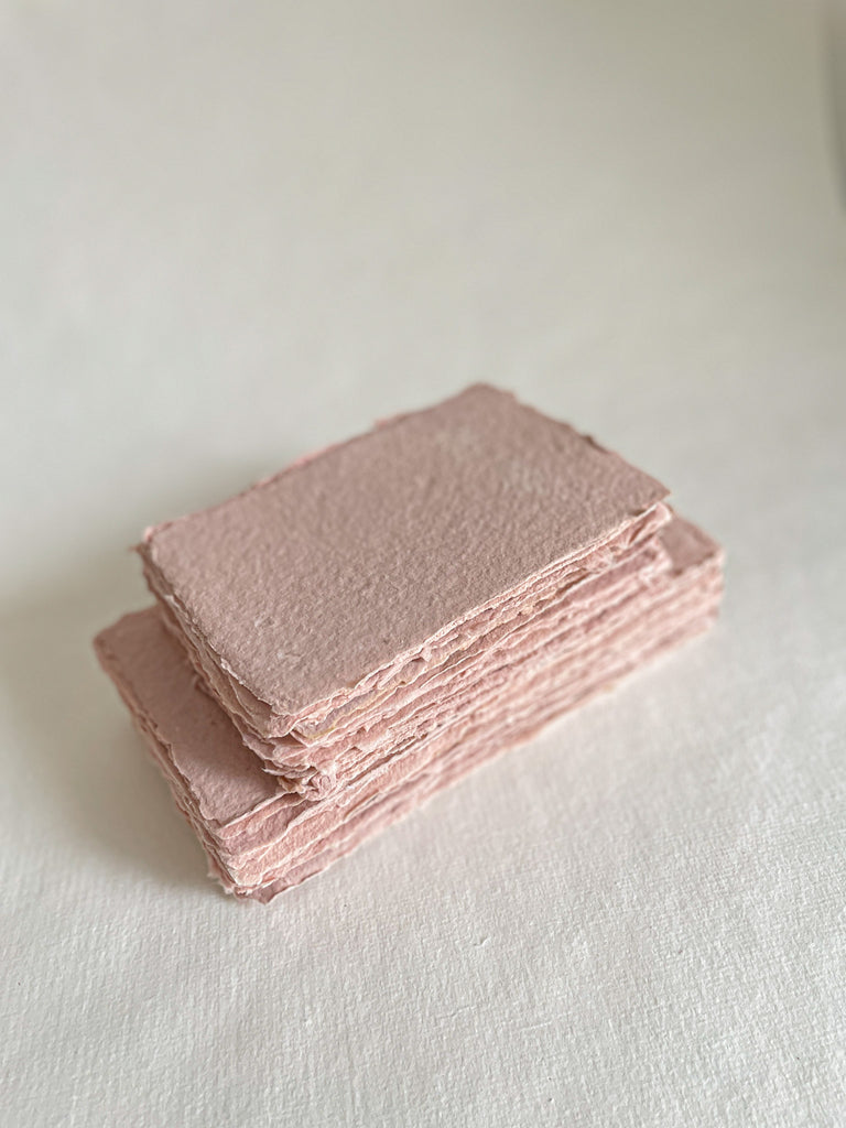 Smoky Rose Handmade paper