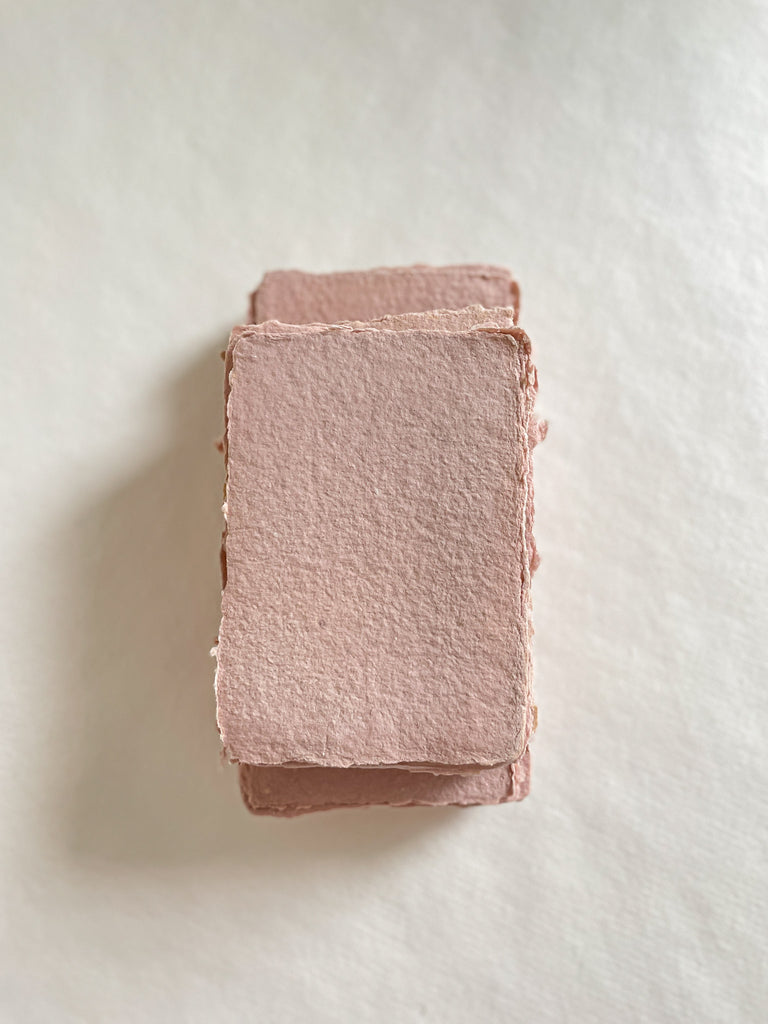 Smoky Rose Handmade paper