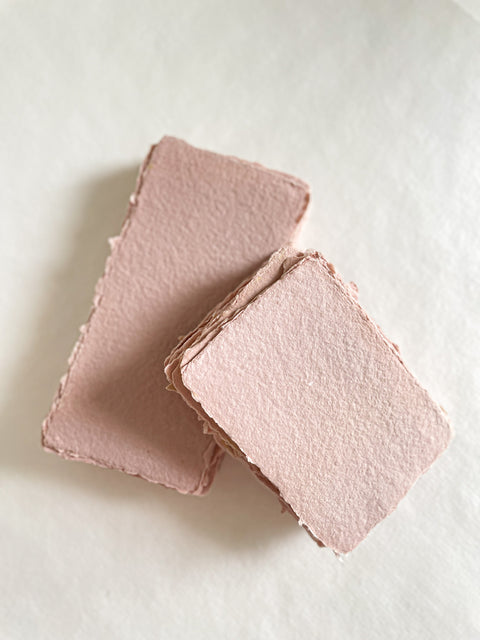 Smoky Rose Handmade paper
