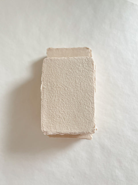 Hazelnut Handmade paper