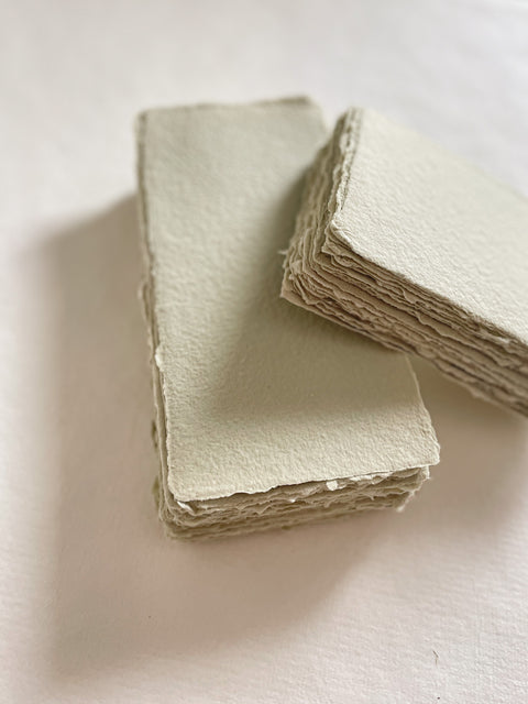 Matcha Handmade paper