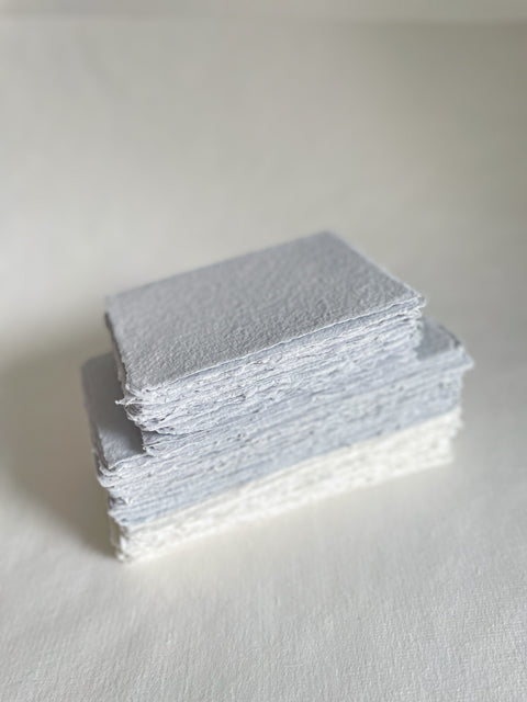 Frost Blue Handmade paper
