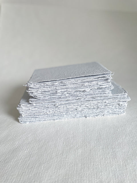 Frost Blue Handmade paper