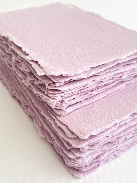 Purple Handmade Paper
