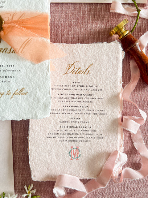 Hand-Illustrated Watercolor or Line Fine Art Monograms