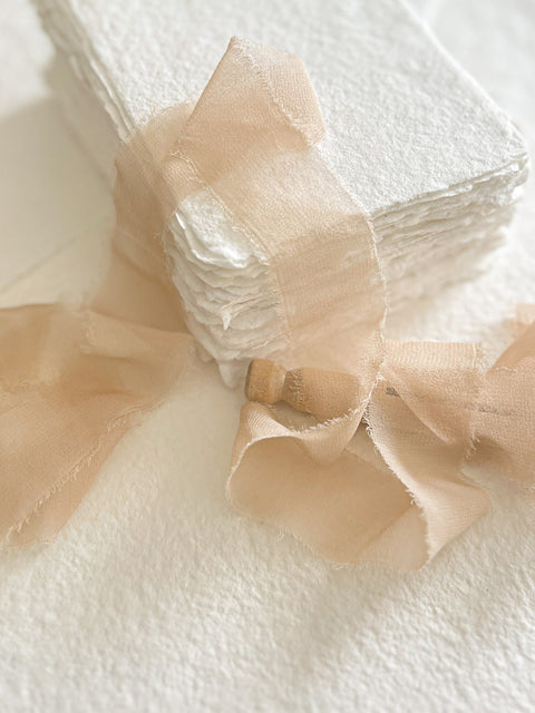 Silk Matte Ribbons Mink