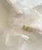 Silk Matte Ribbons White