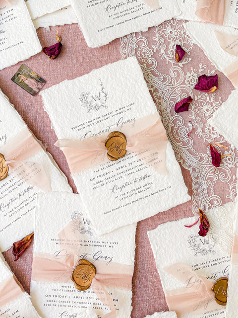 Hand-Illustrated Watercolor or Line Fine Art Monograms
