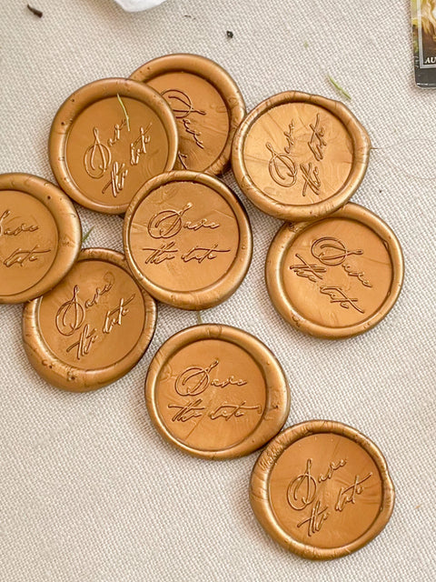 Wax Seals Save the Date
