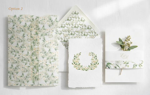 Vellum Jackets Florals Watercolor