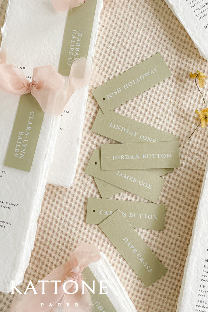 Martella Minimalist Place Cards