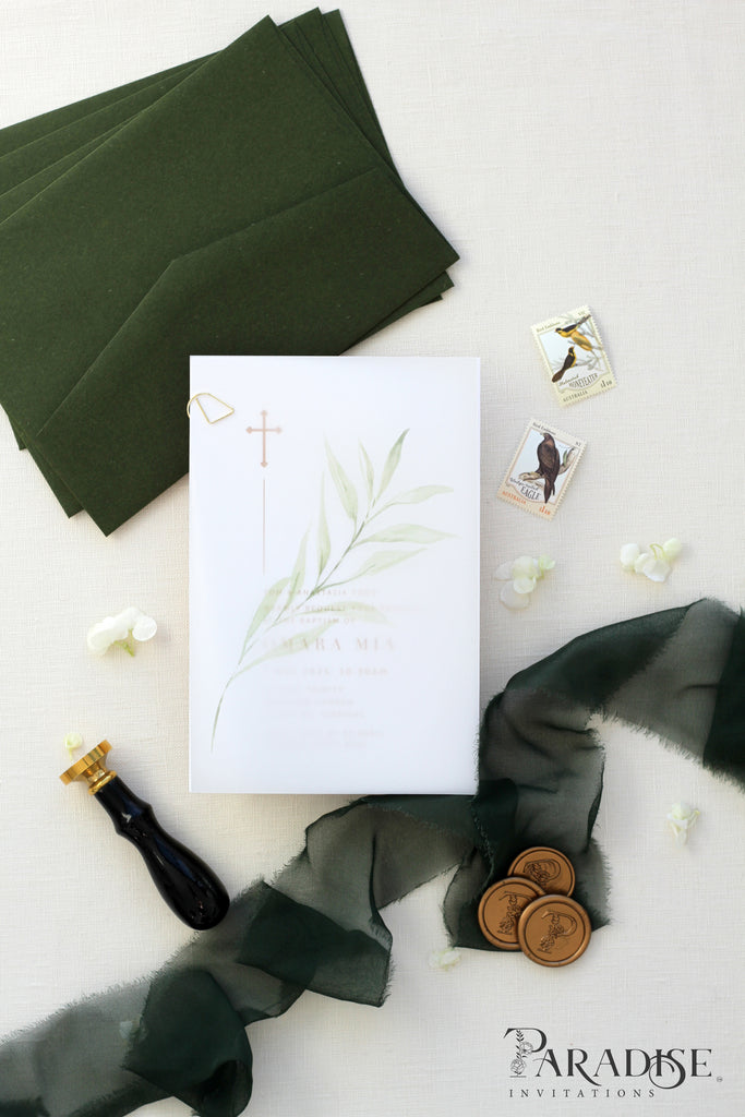 Elouise Calligraphy Christian Invitation