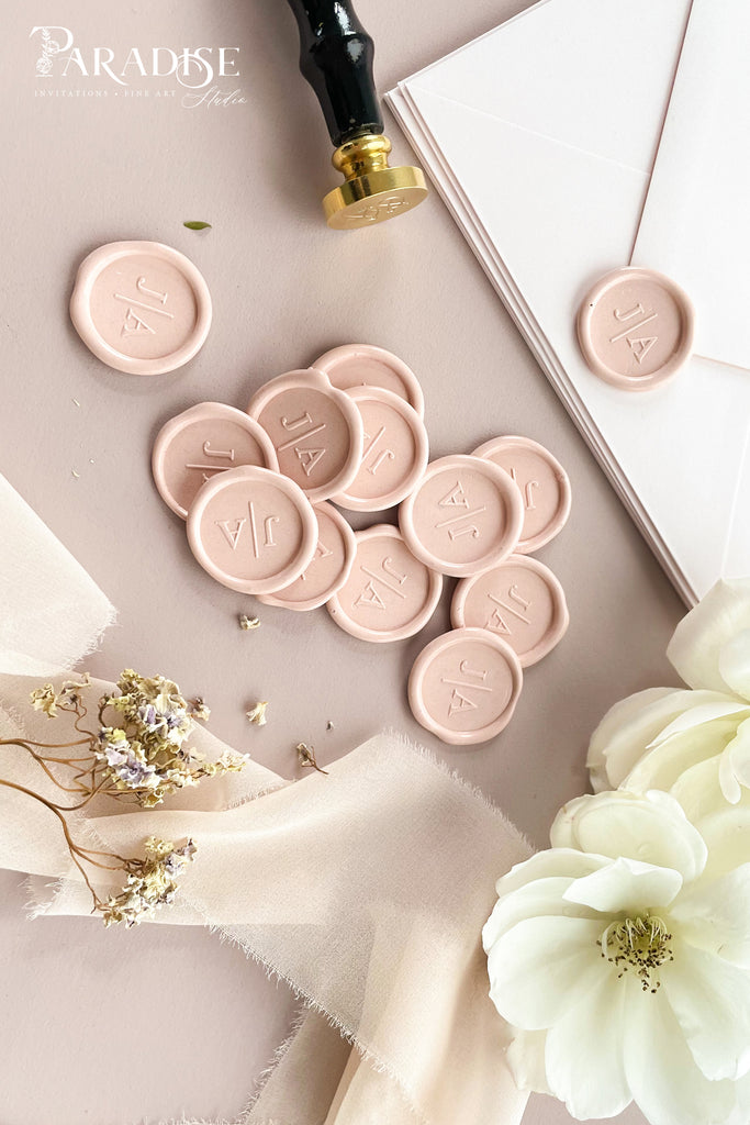 Light Rosa Wax Seals