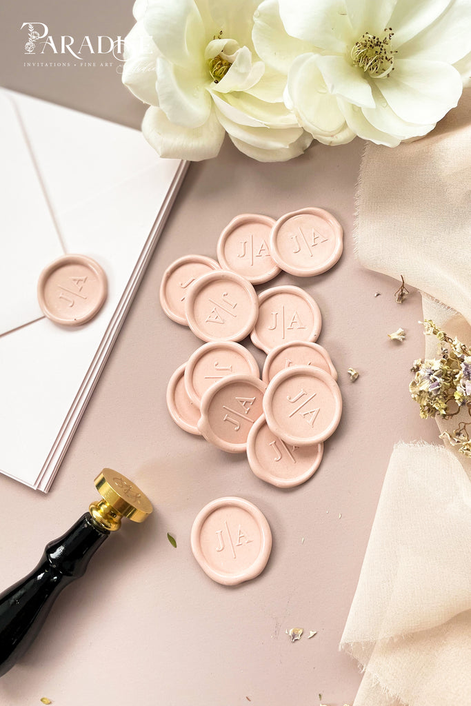 Light Rosa Wax Seals