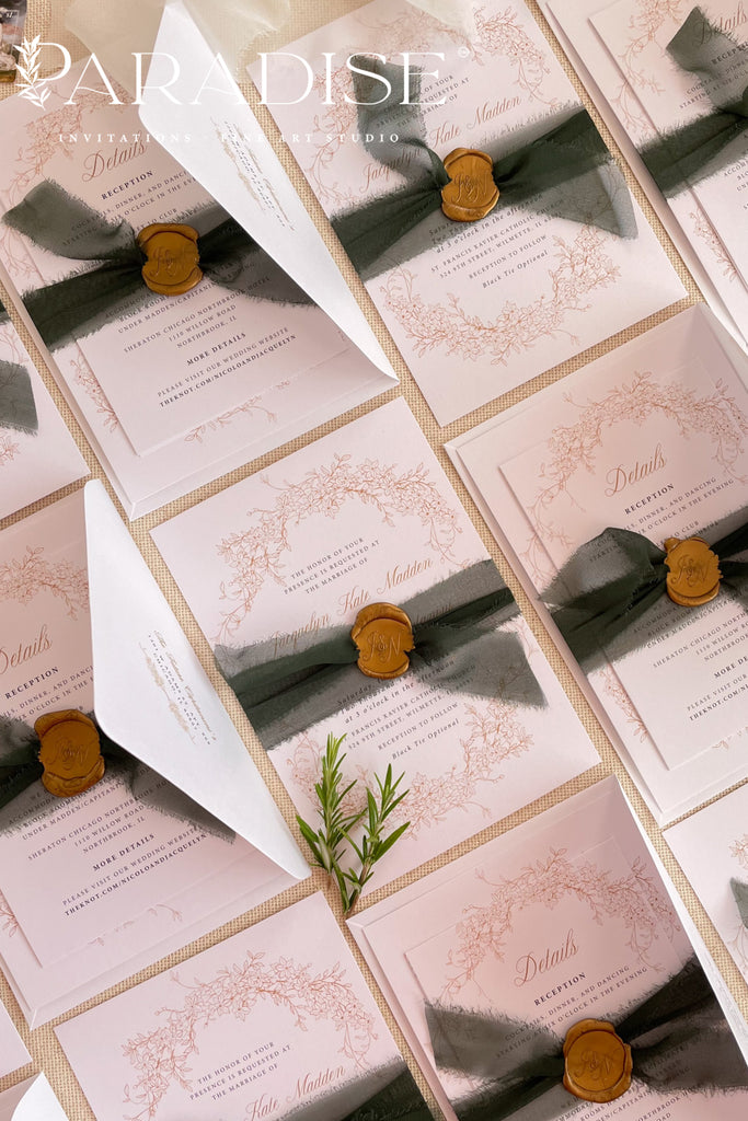 Coletta Minimalist Wedding Invitations